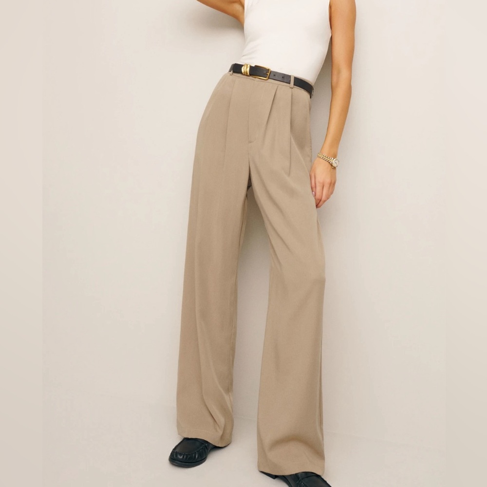 Reformation Mason Pant - Khaki